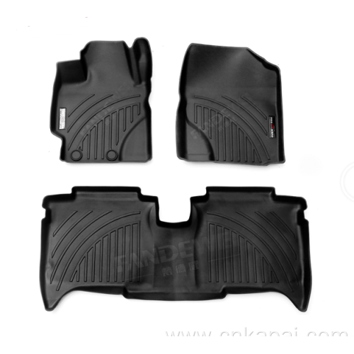 TPV rubber car rugs for TOYOTA VIOS